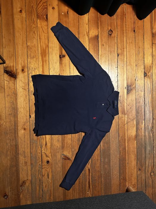 Оригинална Polo Ralph Lauren блуза L – тъмносиня