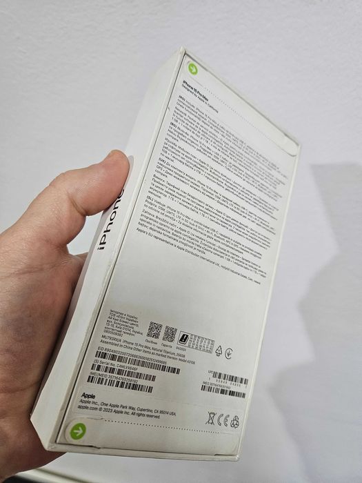 iPhone 15 Pro Max, 256 gb, neverlock, sigilat la cutie, garantie.