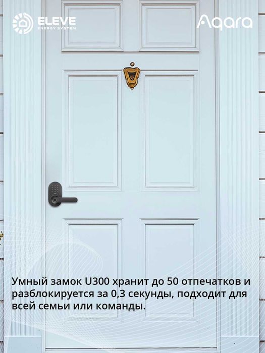 Умный замок Aqara U300 | DL-D02D