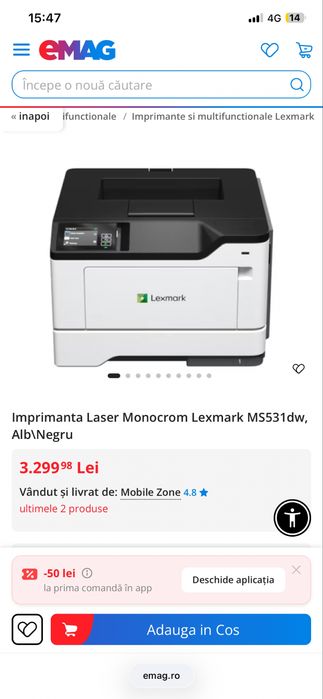 Imprimanta Lexmark