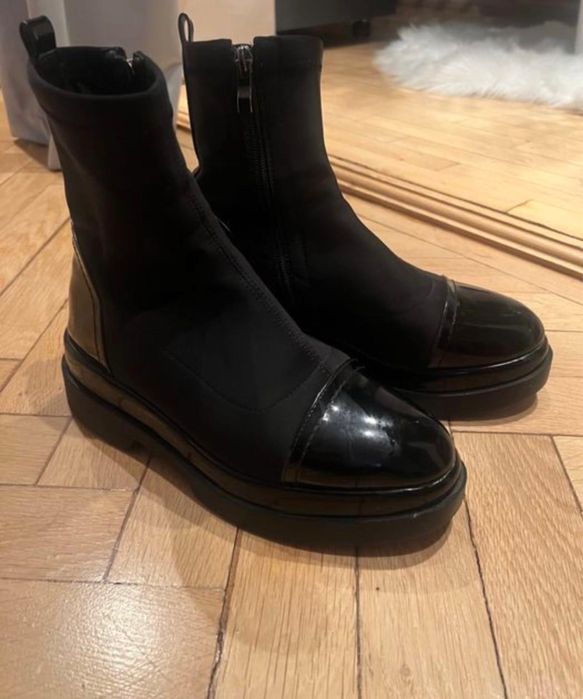 Botine din piele Enzo Bertini toamna iarna