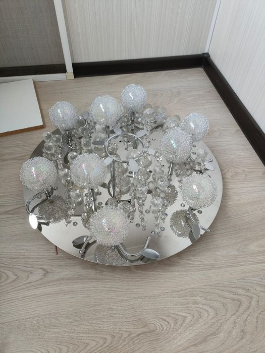 Люстра стекло продажа