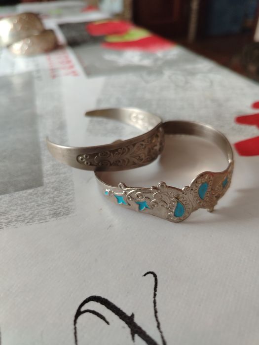 Браслеты СССР серебро