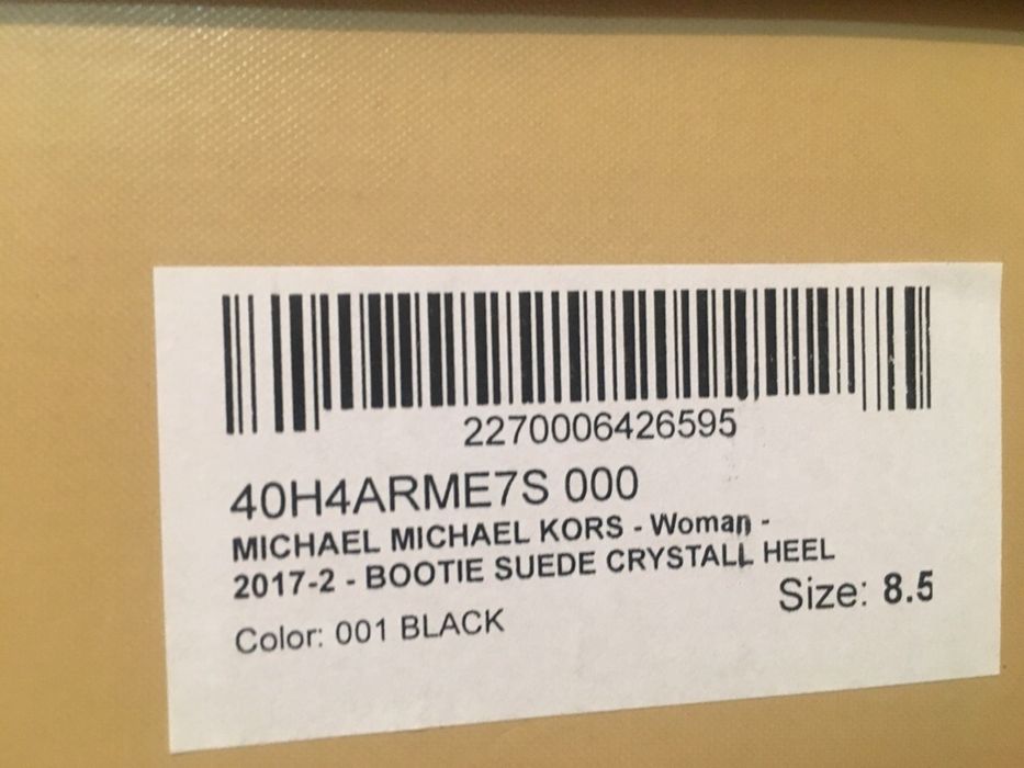 Продам ботинки Michael Kors, США, оригинал, рр 38-38,5