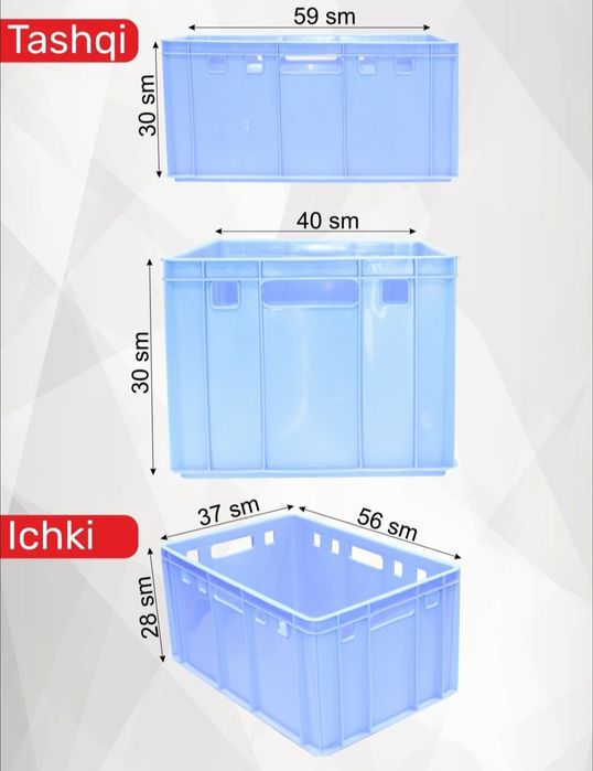 Yashik savat karzina Ящик яшик сават корзина тара пластмасс доставка б