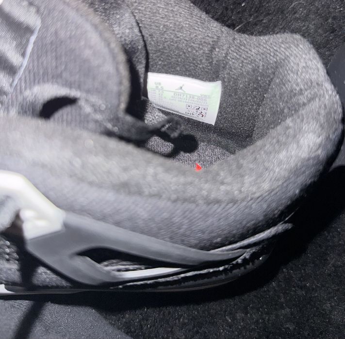 Jordan 4 Black Canvas