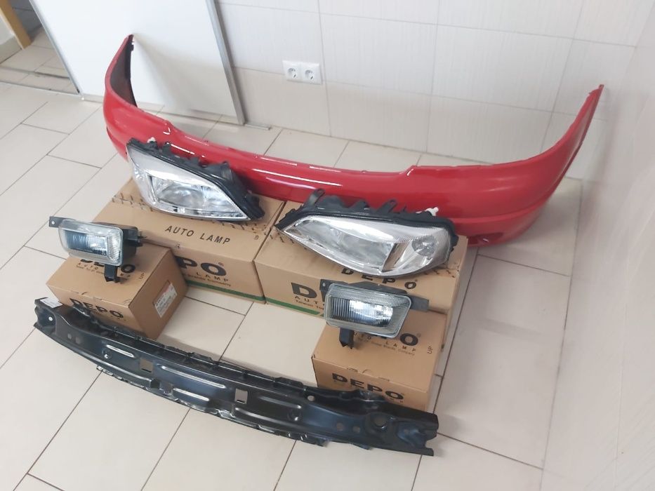 Pachet Bara Fata+Far+Proiector Dreapta-Stanga Opel Astra G 98-04 Z547
