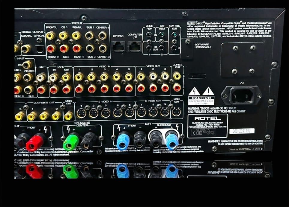 Statie Rotel - RSX-1065 - Receiver multicanal
