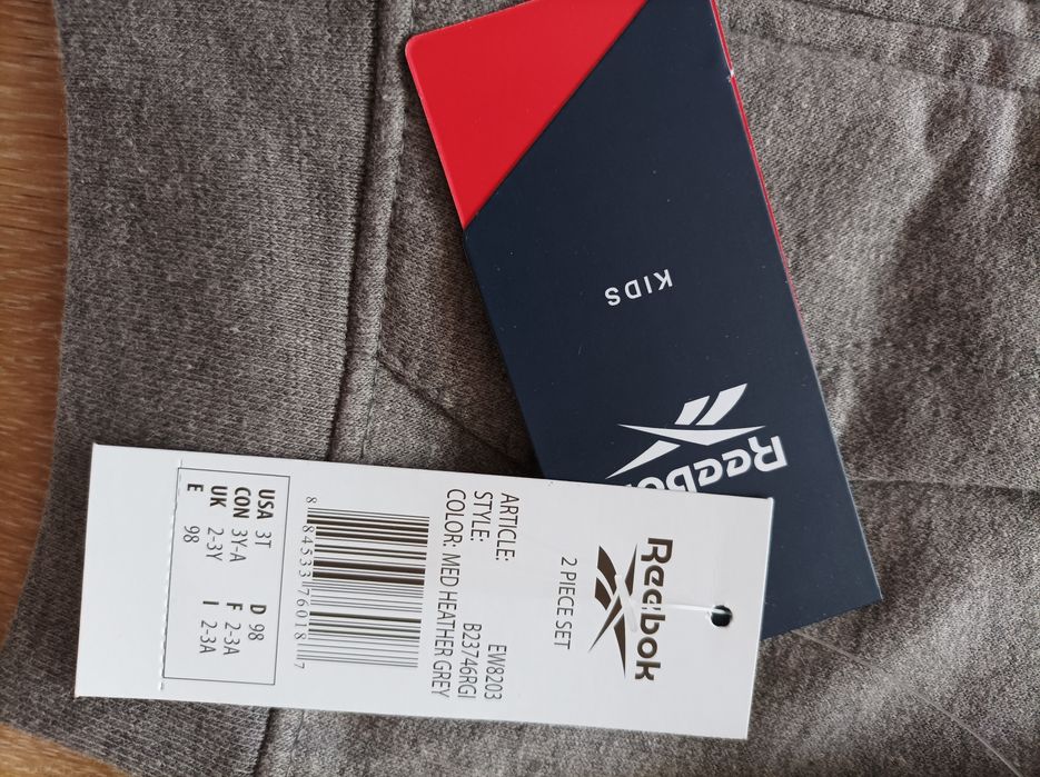 Reebok 2-3год комплект