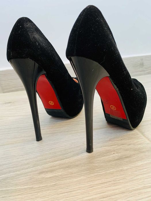 pantofi dama toc inalt