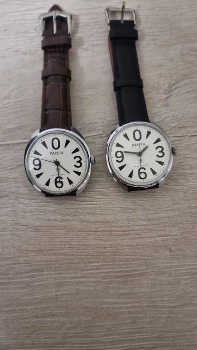 Часы Зеро Ракета СССР работают хром