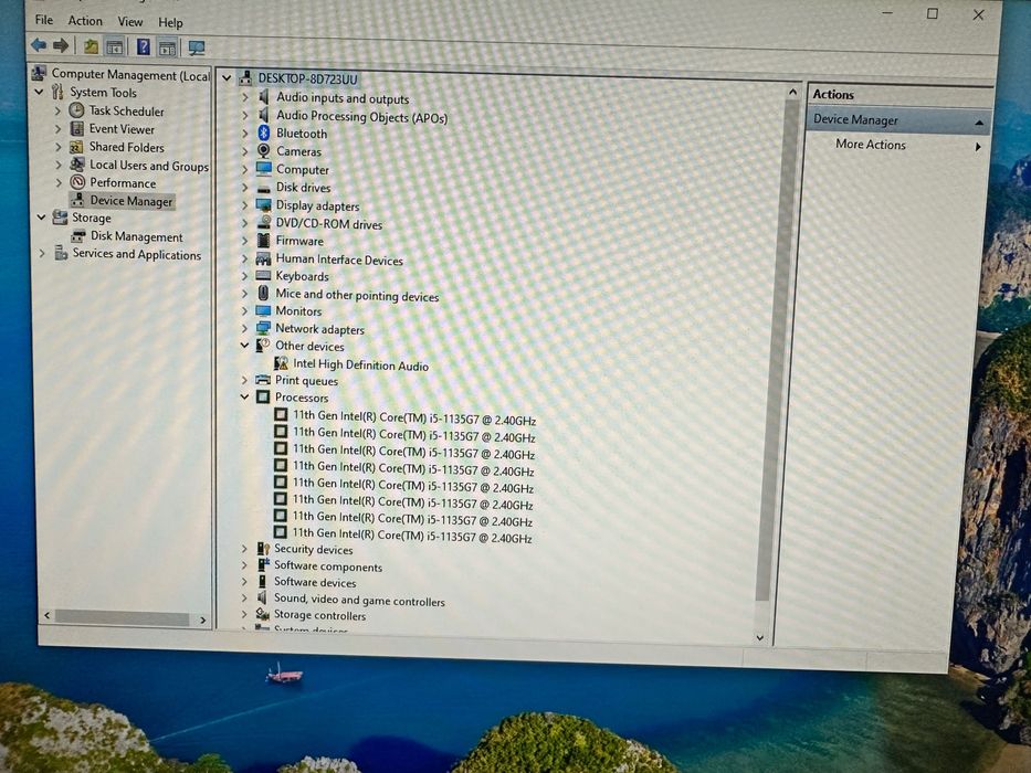 HP pavilion 24’-8GB-256GB-1TB-2.4GHz