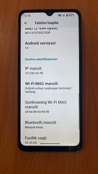Xiaomi Redmi A3 ideal