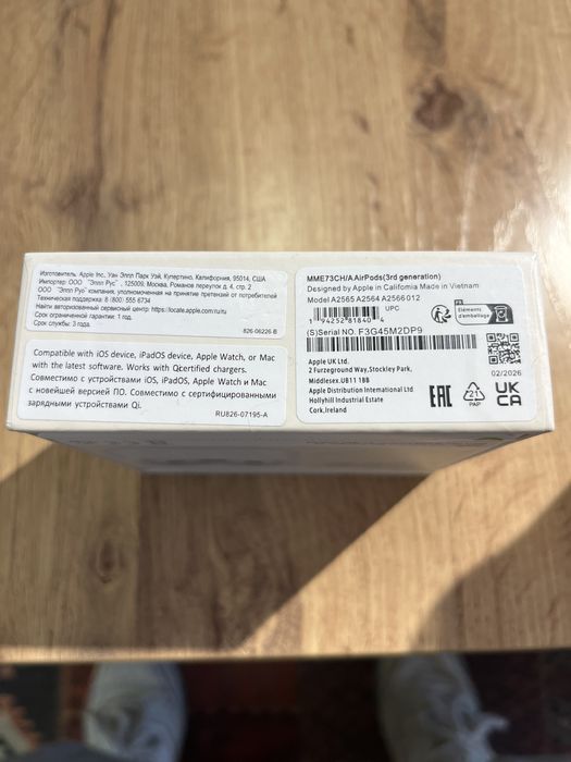 AirPods 3 оригинал, новые