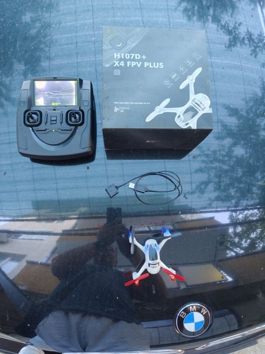 Дрон Hubsan 107d+ x4 fpv plus