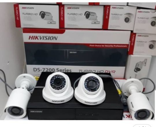 Hikvision kameralar 4ta kamplekt 4megapiksel va va boshqa turdagi