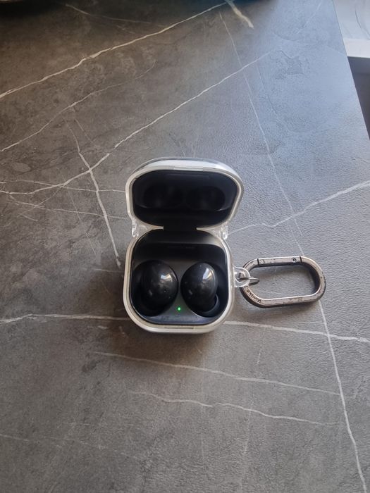 Vand casti Samsung Galaxy Buds2 Graphite - Stare impecabilă, cutie + husă Ringke