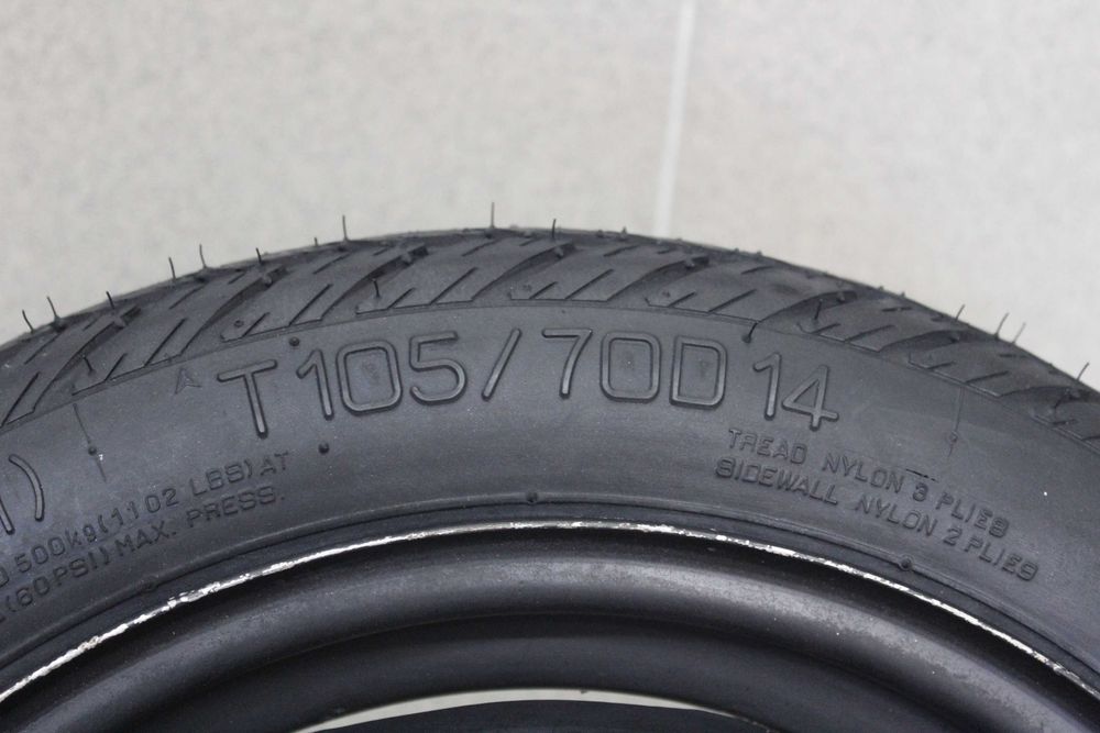 Резервна гума (патерица) 14" 4х100 VW, Kia, Hyundai, Toyota