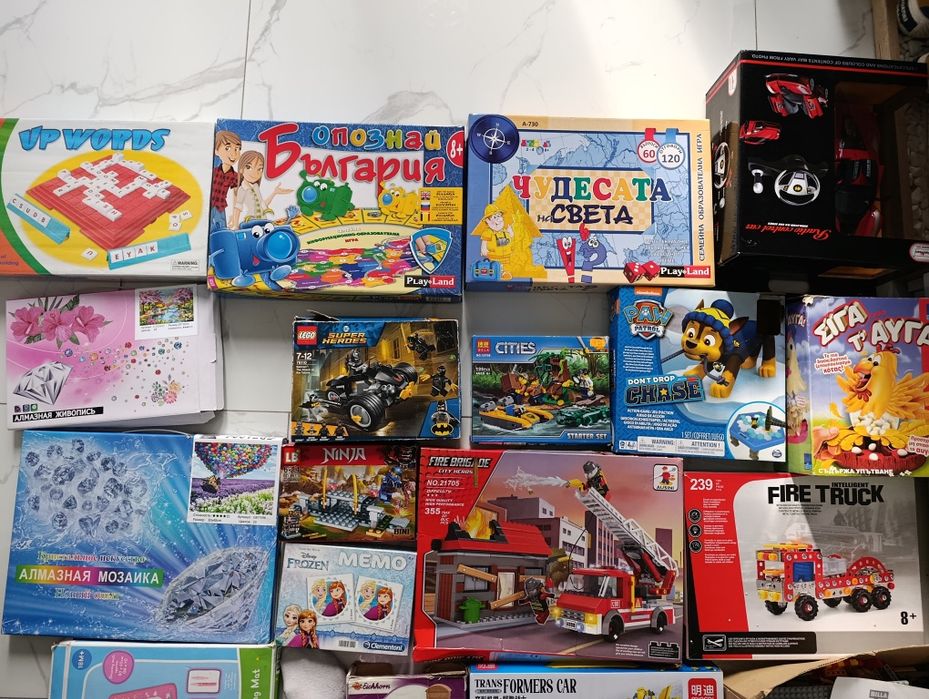 Настолни игри и пъзели за цялото семейство