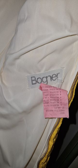 Geaca Bogner galben
