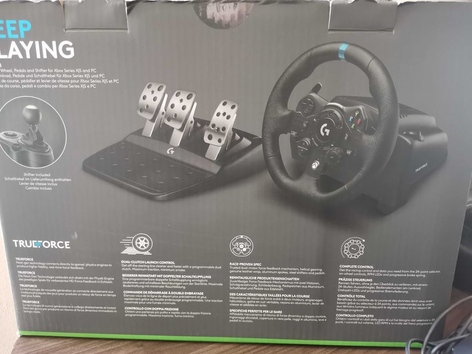 Волан, Педали и Скоростен лост Logitech G923 SE за PC и Xbox