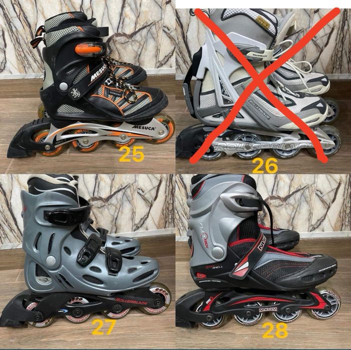 Ролери различни модели за малки и големи