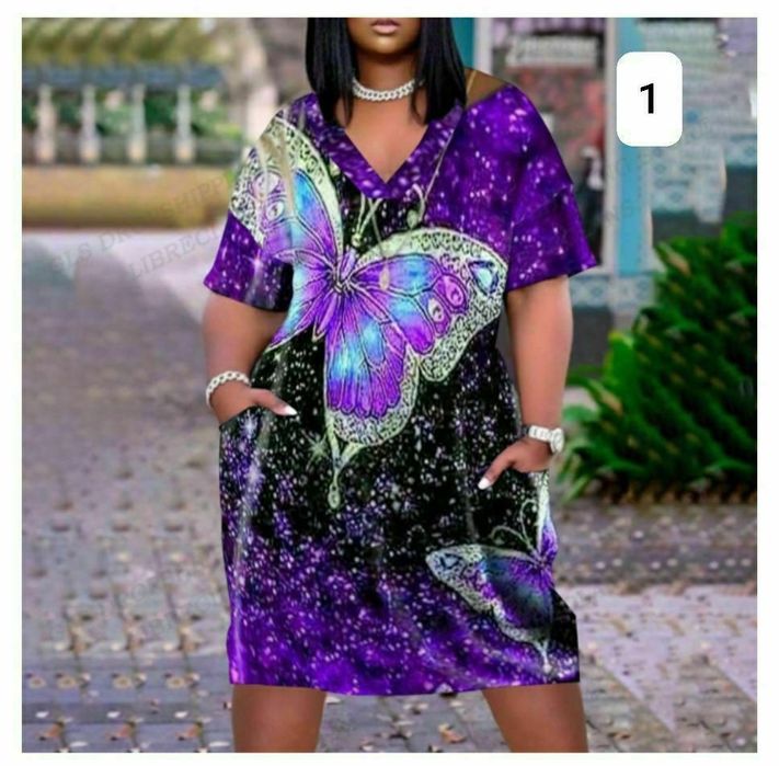 Rochie superba cu print modern