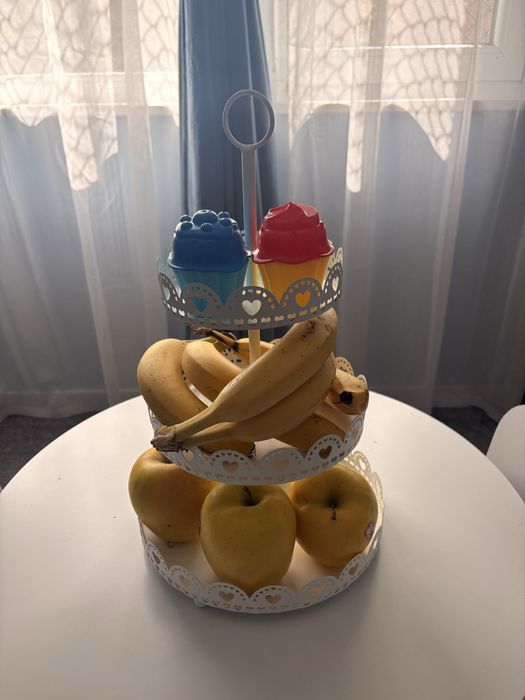 Бяла кръгла арка за балони, свадба, рожден ден, кръщене, окраса, декорация