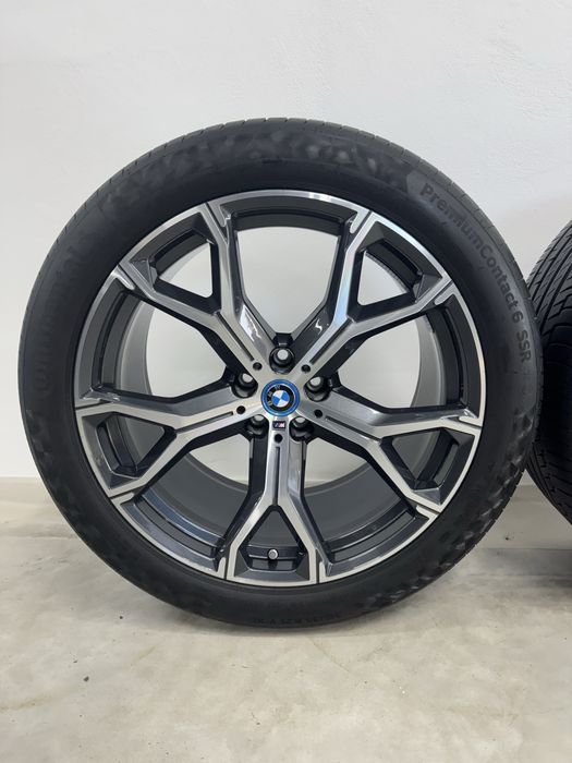 Jante Bmw X5 X6 R21 G05 G06 741M Originale Continental de vara 2024