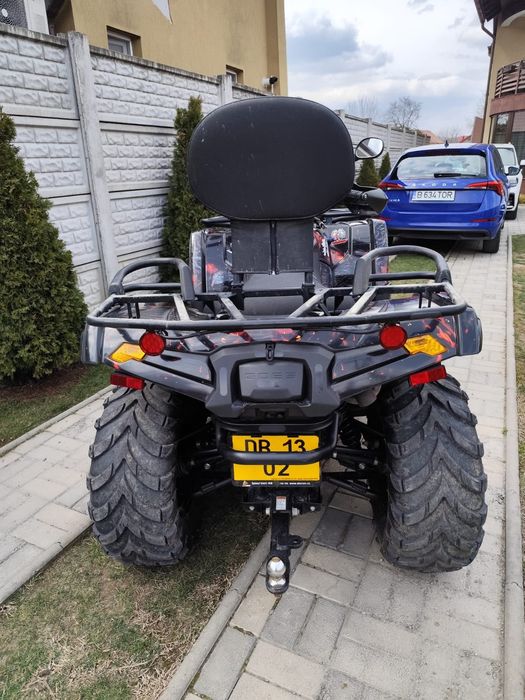 Schimb atv cu stivuitor