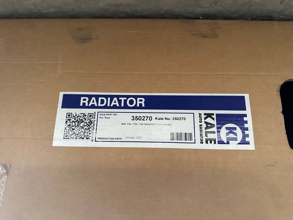 Radiator man tgs 41 400