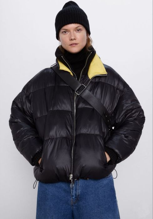 Зимно яке ZARA XS размер бомбър оувърсайз