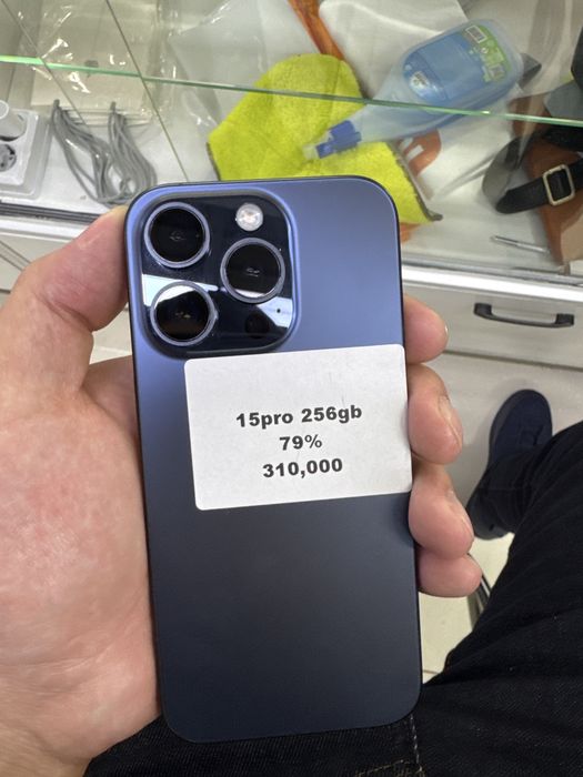 iPhone 15 pro 256gb 79% бе ремонта
