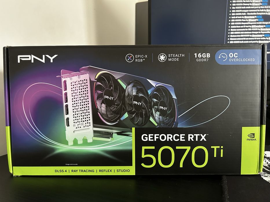 NVIDIA Geforce  Rtx PNY 5070 Ti Argb OC - 16GB
