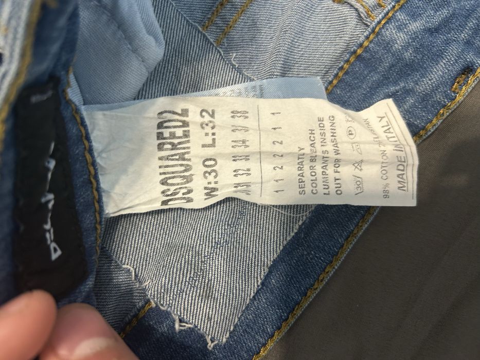 Оригинални къси дънки Dsquared2