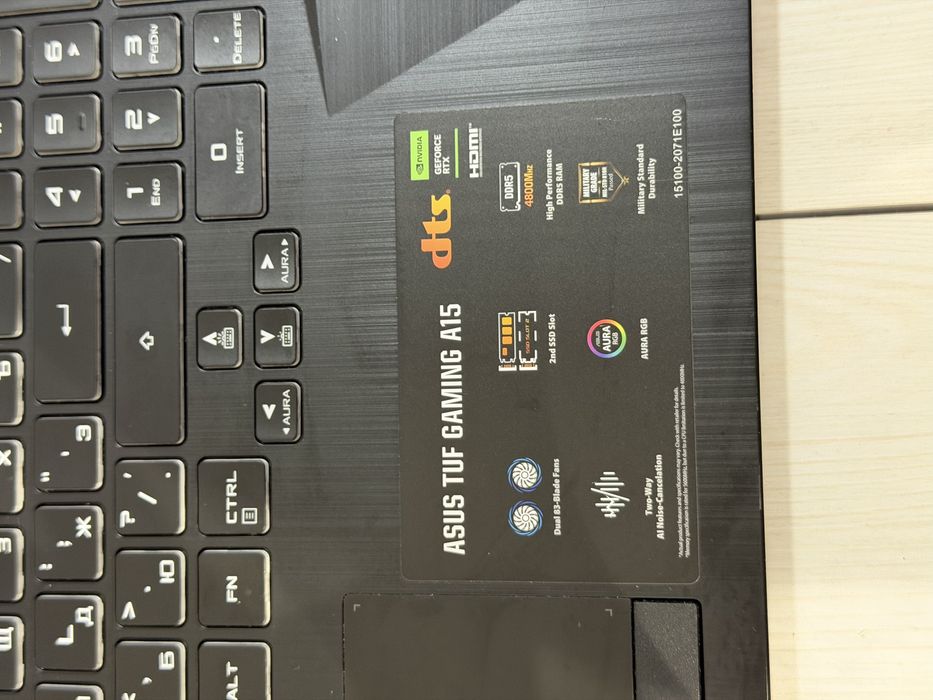 Ноутбук ASUS TUF Gaming A15 FA506NF