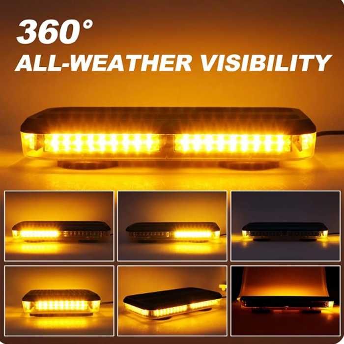 Сигнална Лампа Магнитна диодна 2-ва модела 12/24V