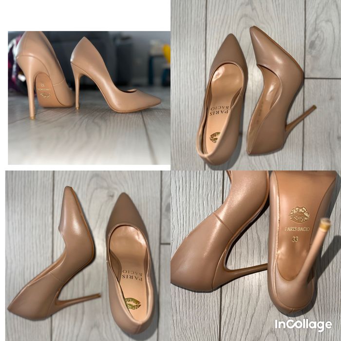 Туфли бежевые 33 р