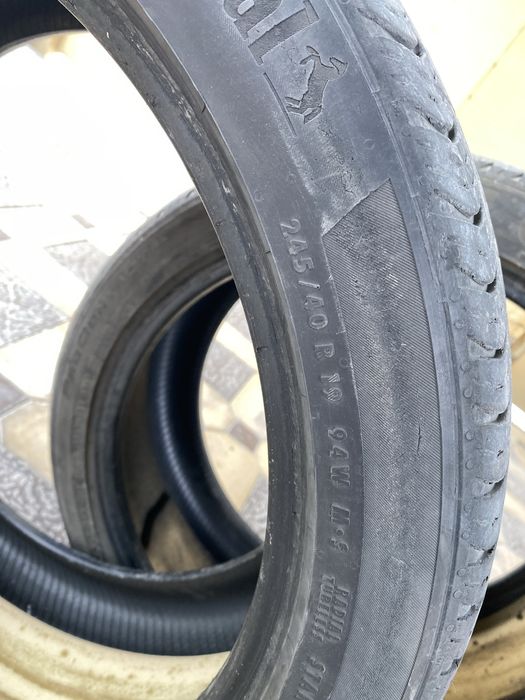 продам летние шины 245/40 R19 continental