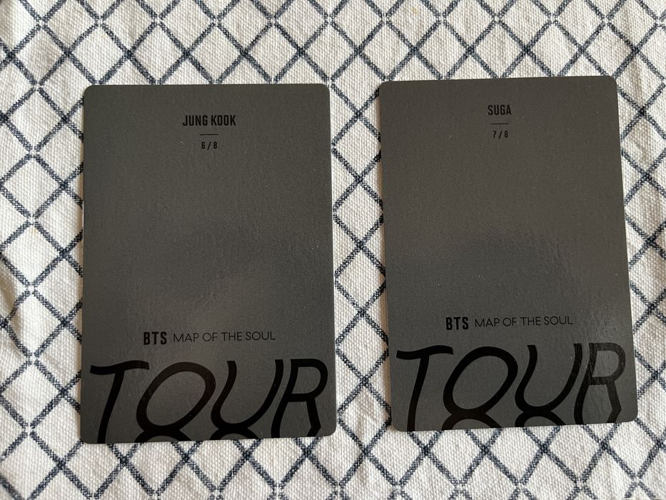 Bts MOTS tour фотокартички