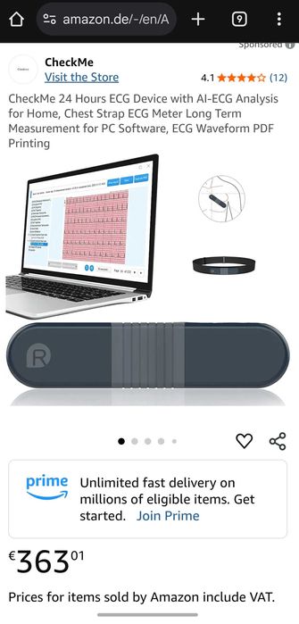 EKG Health Monitor EP1 / Екг монитор