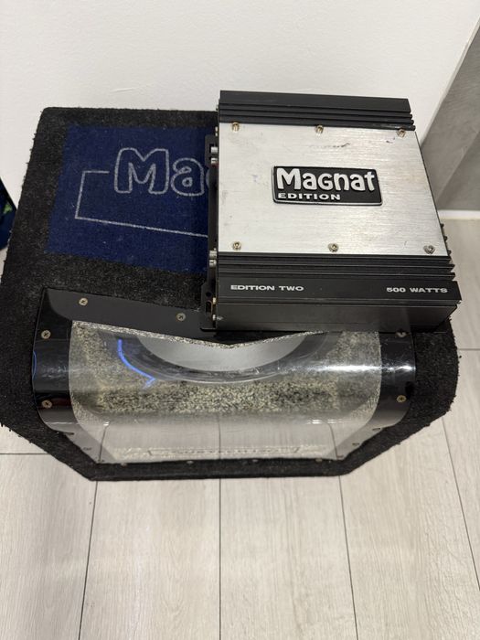 Subwoofer magnat subtech130 + stație magnat edition two