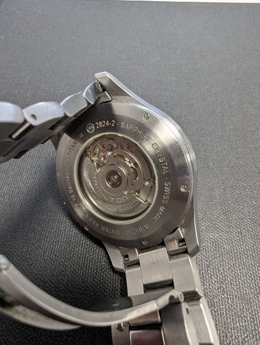 Hamilton Khaki Field Titanium часы