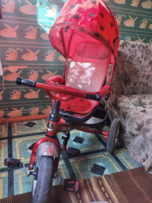 Продам  Детский велосипед каляска
