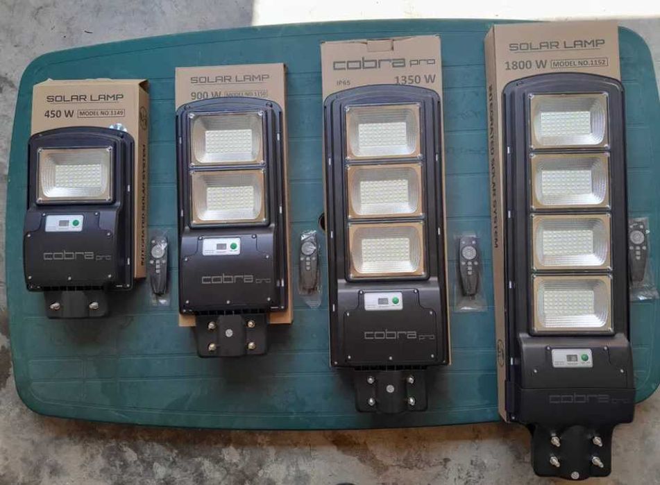 & Нова Соларна лампа COBRA PRO 400/800/1200/1600W Соларно осветление!
