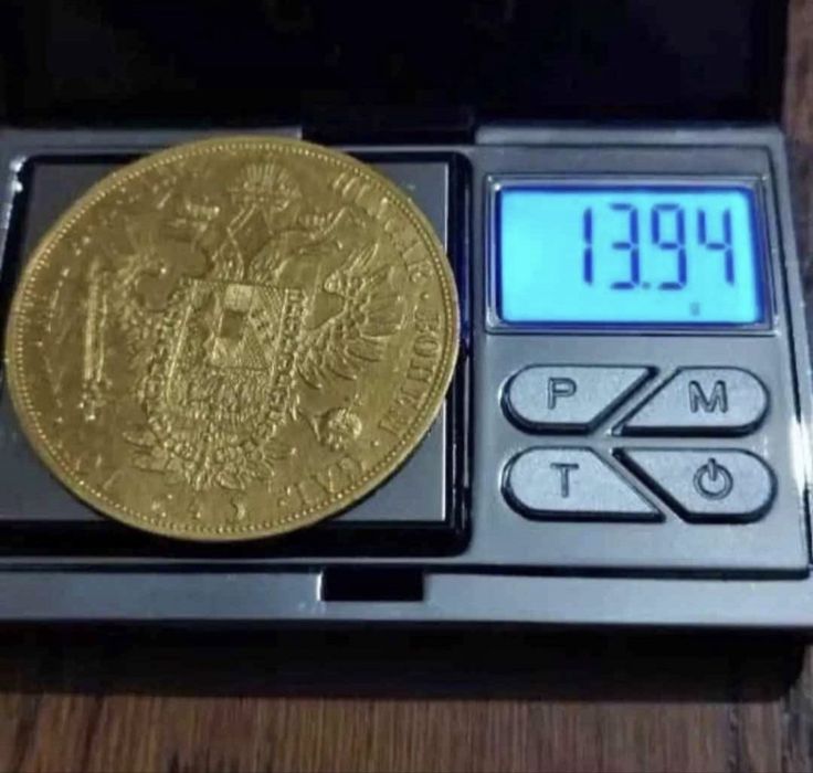 Vand monede placate cu aur de 24k 1/1 cu cele orginale