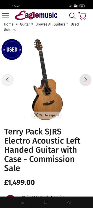 Chitara electro-acoustica Terry Pack
