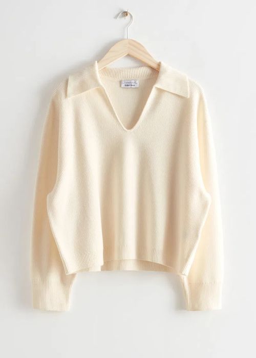 Other Stories пуловер екрю р-р М