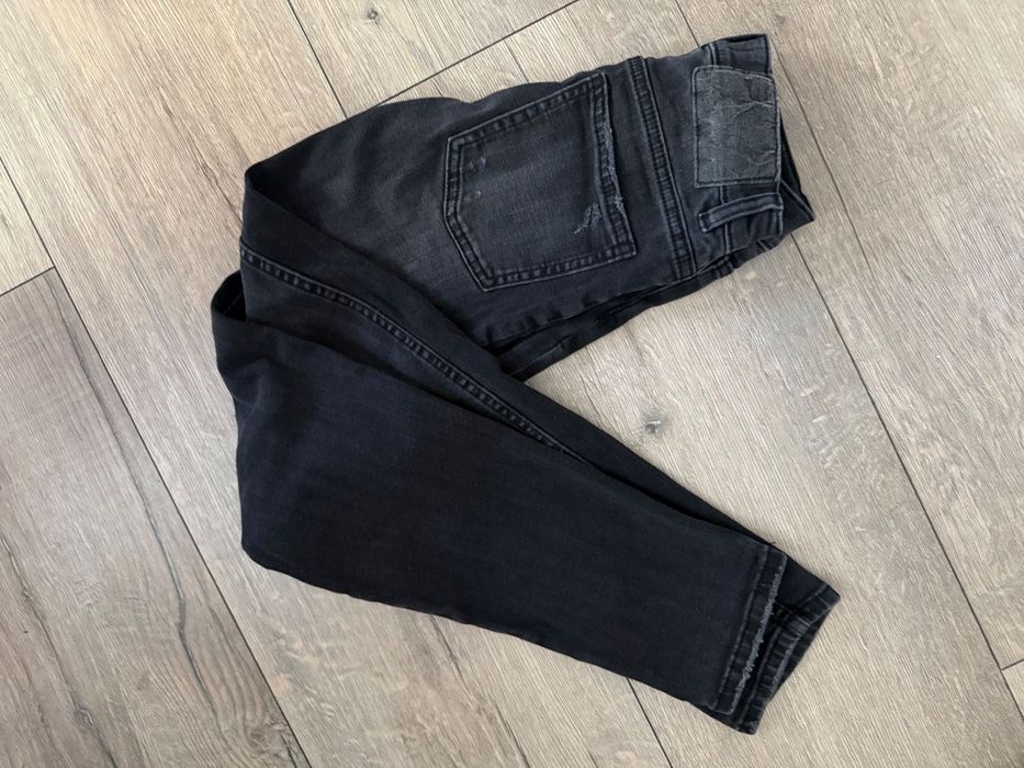 Blugi Zara negri, 140 cm, 10 ani