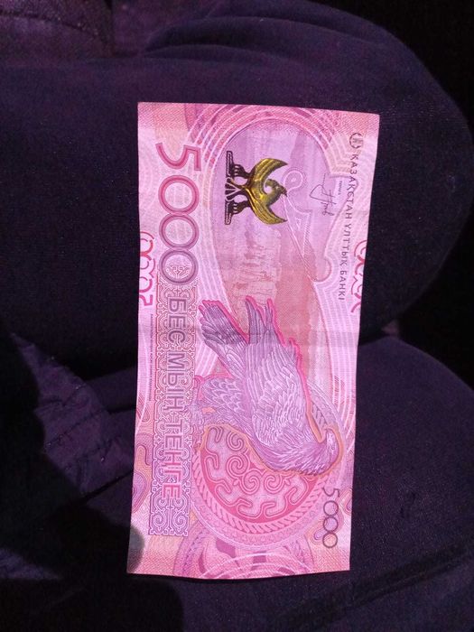 Продам купюру номиналом 5000 тенге